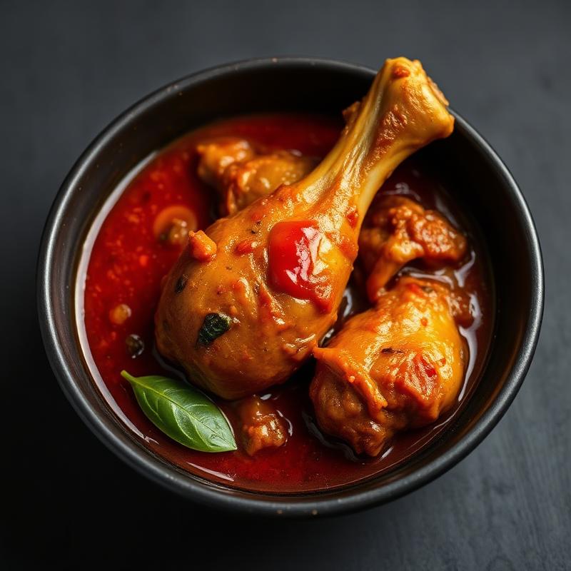 Gongura Chicken (Bone)