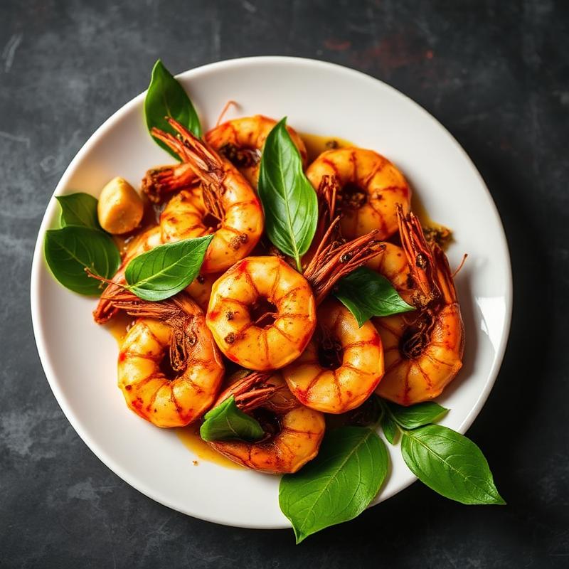 Gongura Prawns Pickle